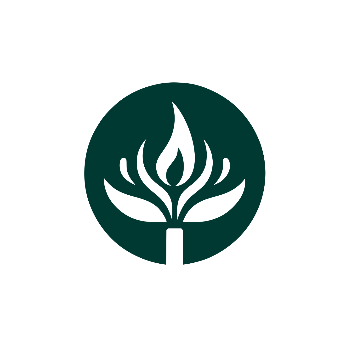 Incense Flower Logo #003932