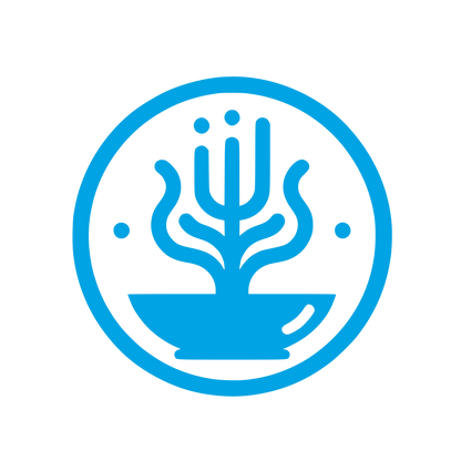 Coffee Cup Tree Logo #00a3e4