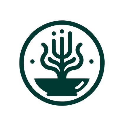 Coffee Cup Tree Logo #003932