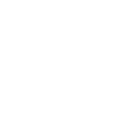 Leaf Logo #ffffff
