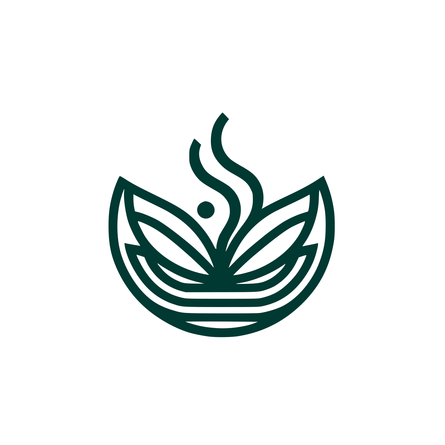 Leaf Logo #003932