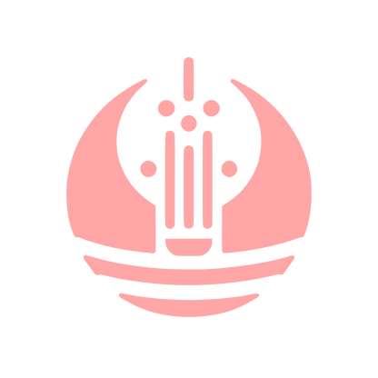 Abstract Lightbulb Logo #ffa6a6