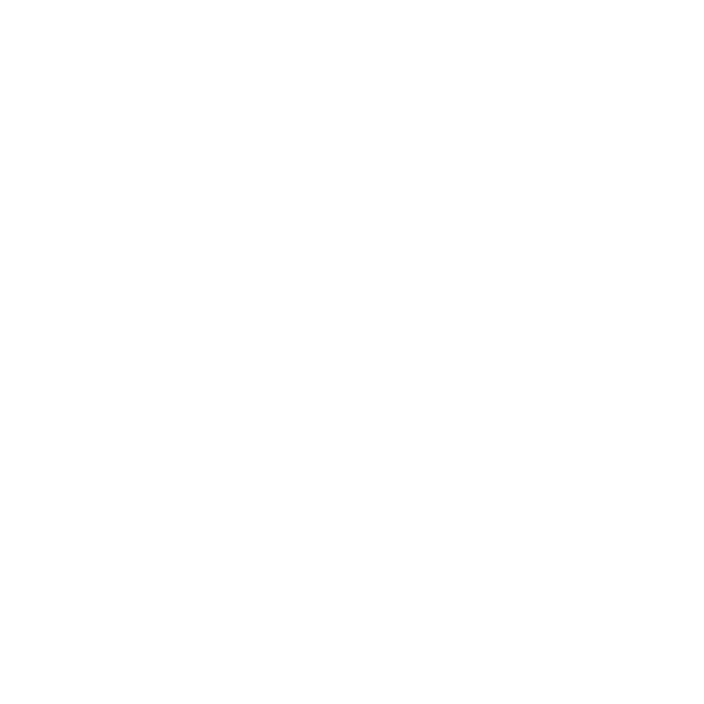 Abstract Lightbulb Logo #ffffff