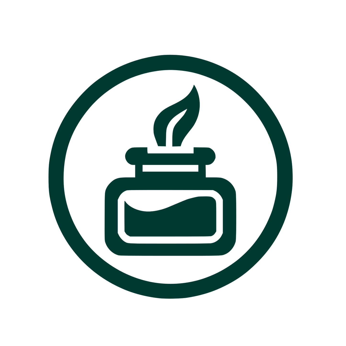 Inkwell Logo Design #003932