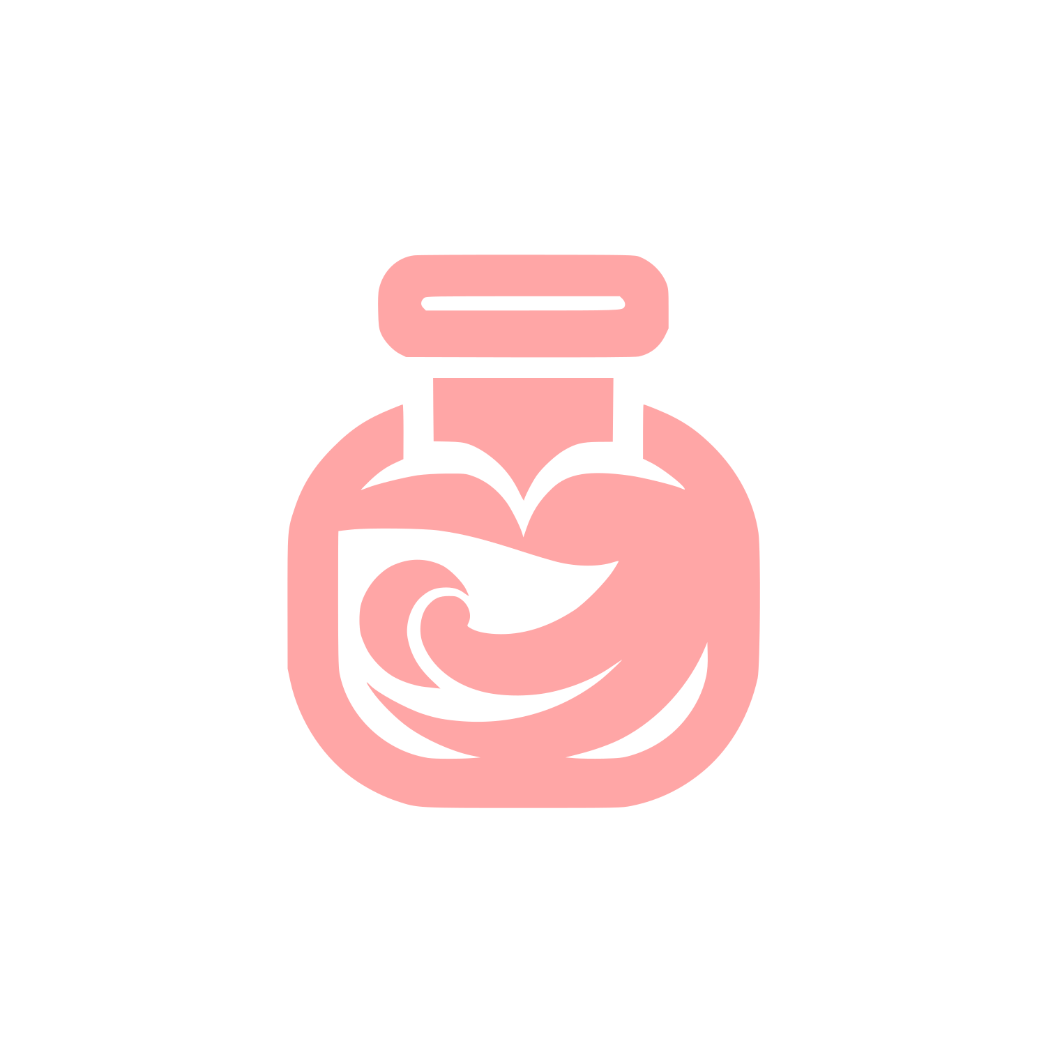 Inkwell Wave Logo #ffa6a6