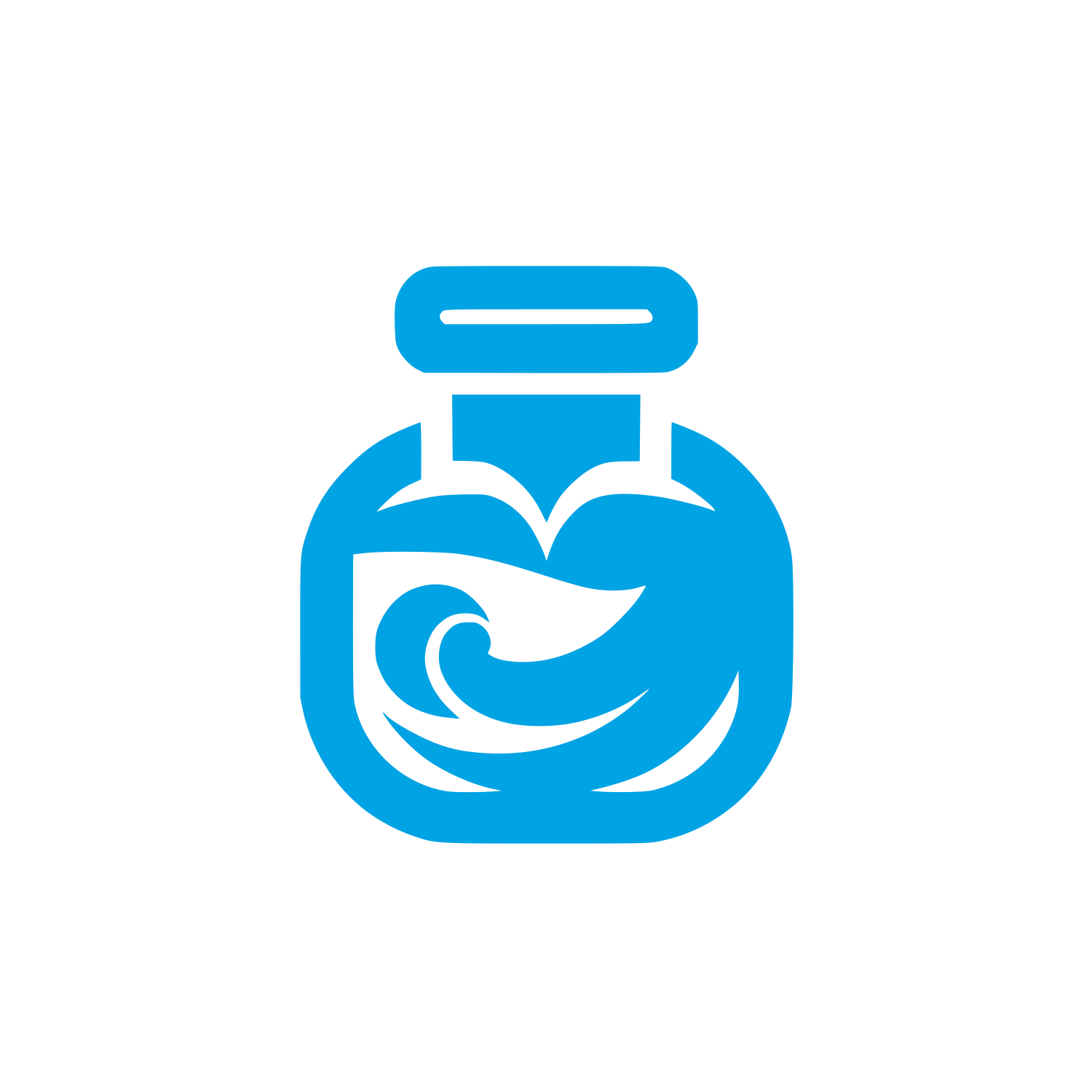 Inkwell Wave Logo #00a3e4