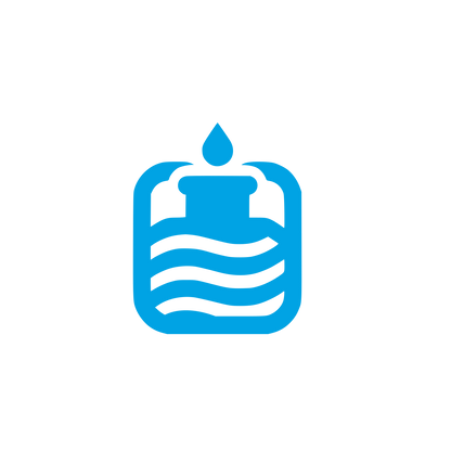 Candle Jar Logo #00a3e4
