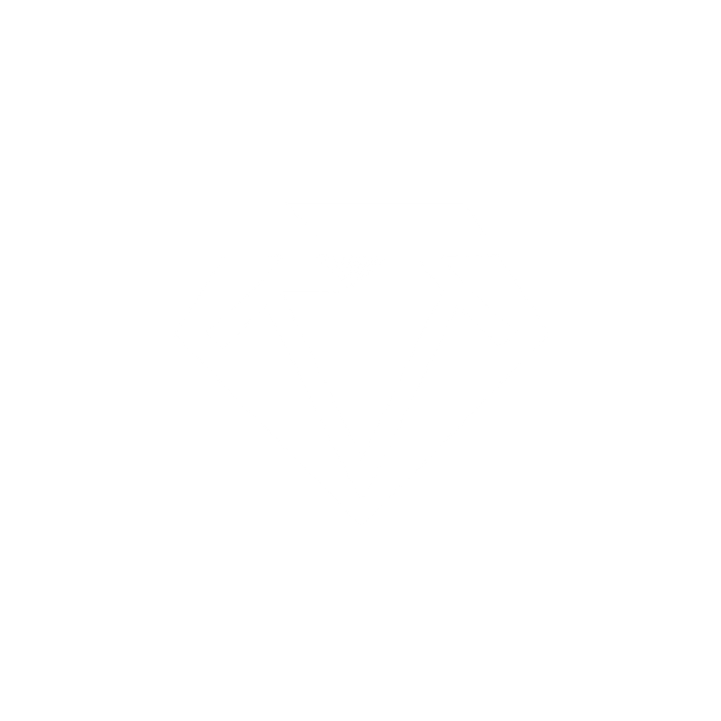 Geometric Diamond Logo #ffffff