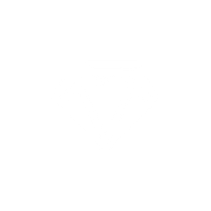 Geometric Diamond Logo #ffffff