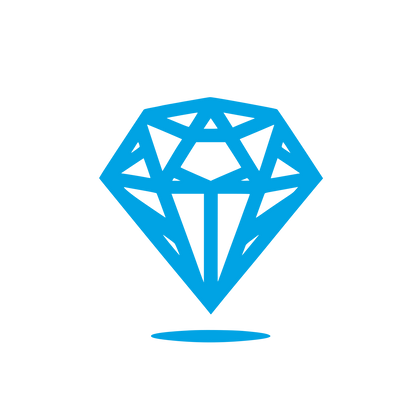 Diamond Shaped Logo #00a3e4
