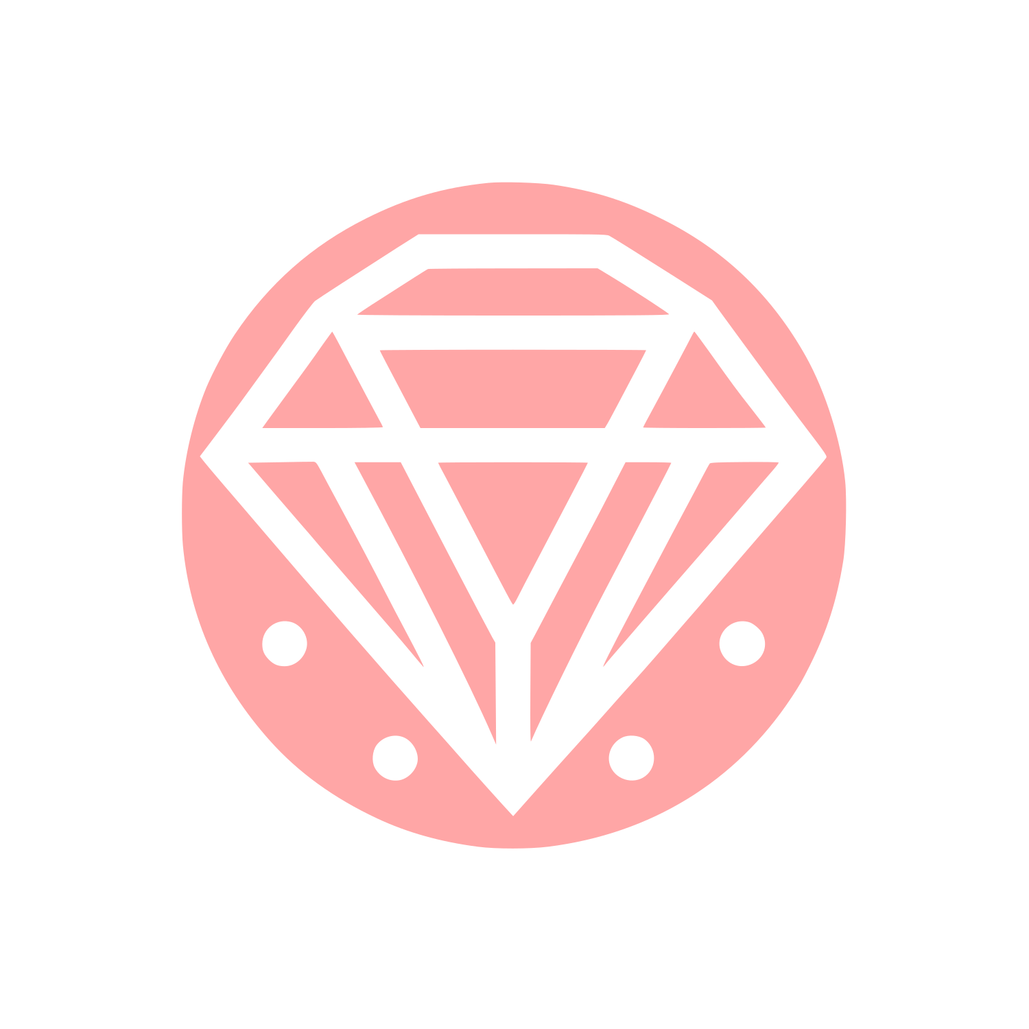 Diamond Graphic Logo #ffa6a6
