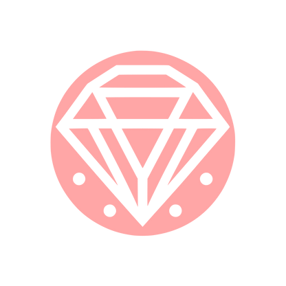 Diamond Graphic Logo #ffa6a6