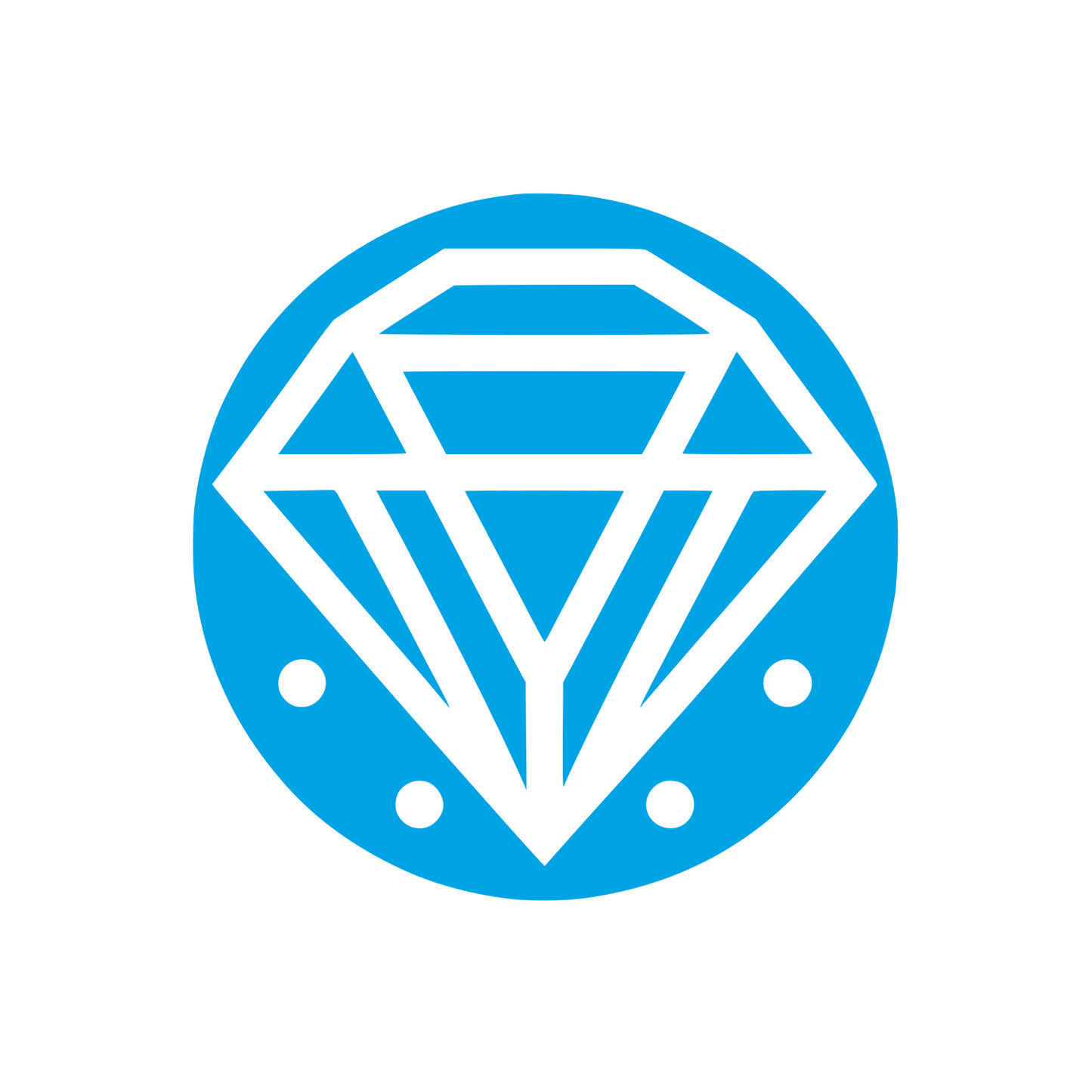 Diamond Graphic Logo #00a3e4