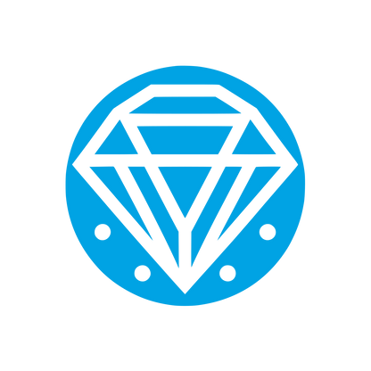 Diamond Graphic Logo #00a3e4