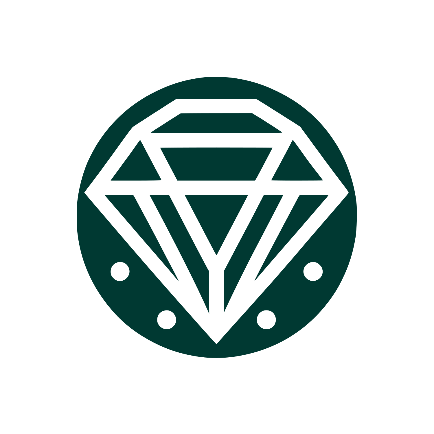 Diamond Graphic Logo #003932