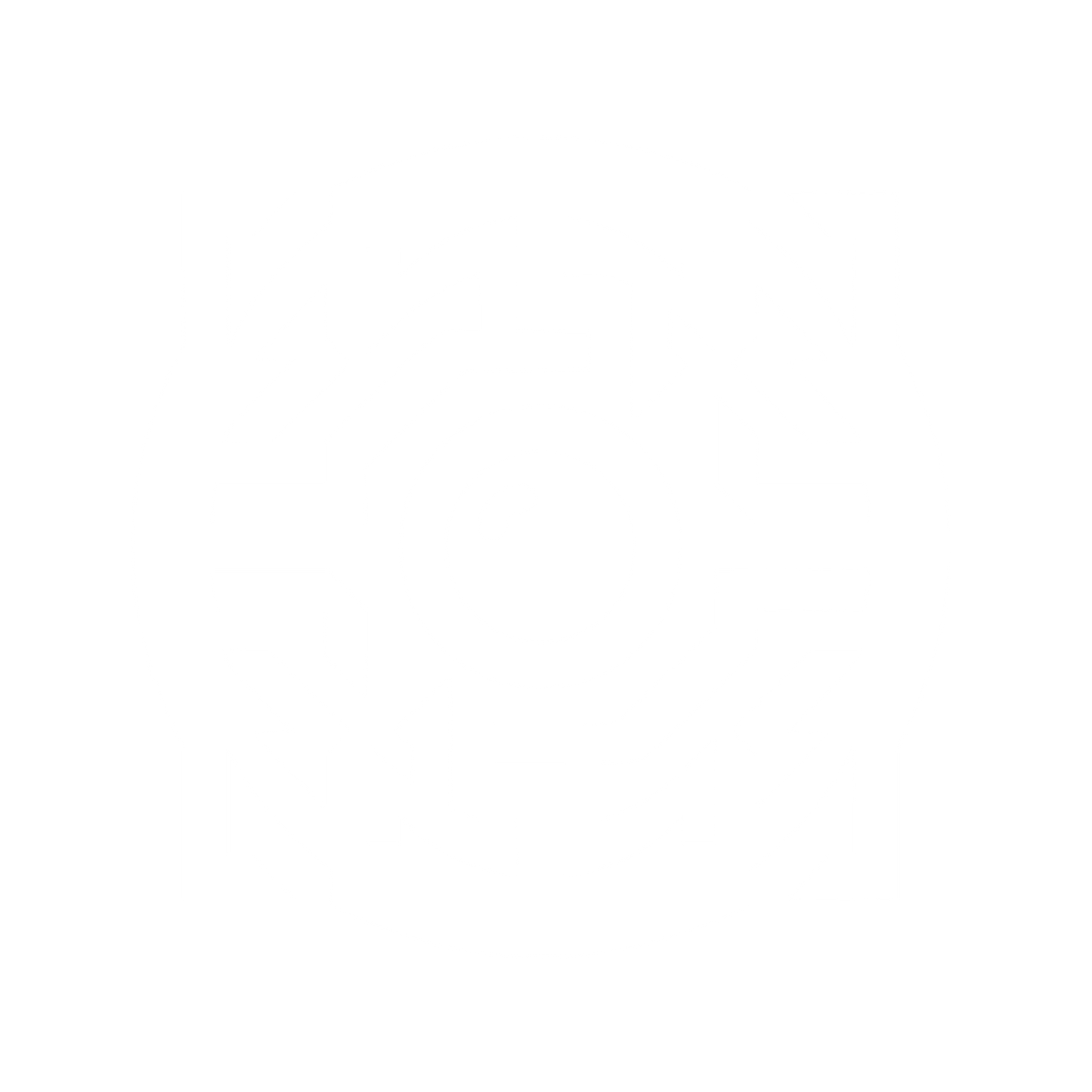 Circular Maze Logo #ffffff