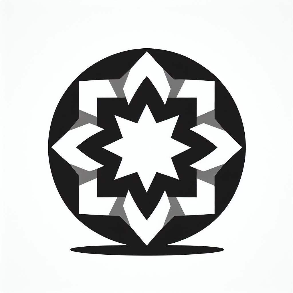 Kaleidoscope Geometric Logo