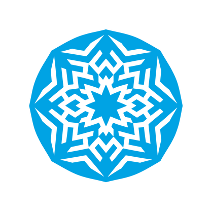 Kaleidoscope Pattern Logo #00a3e4