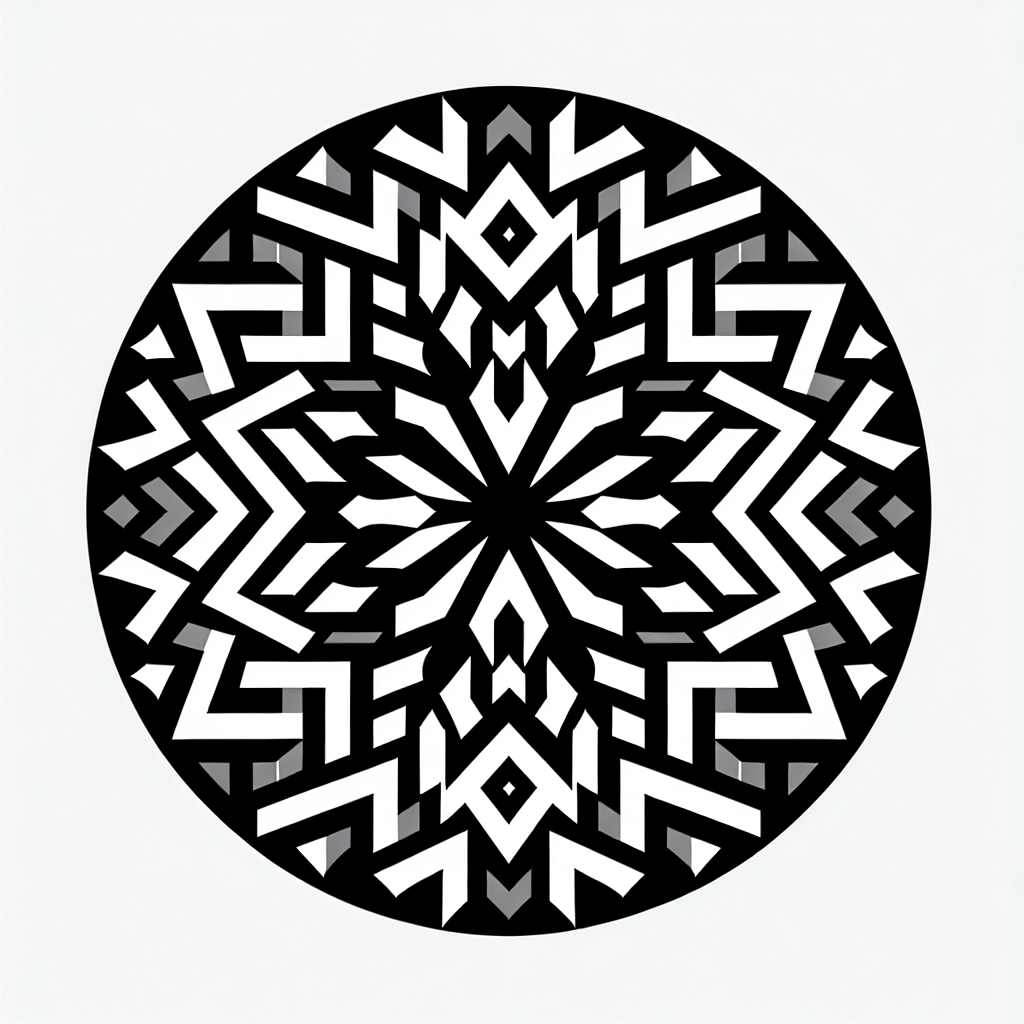Intricate Mandala Logo