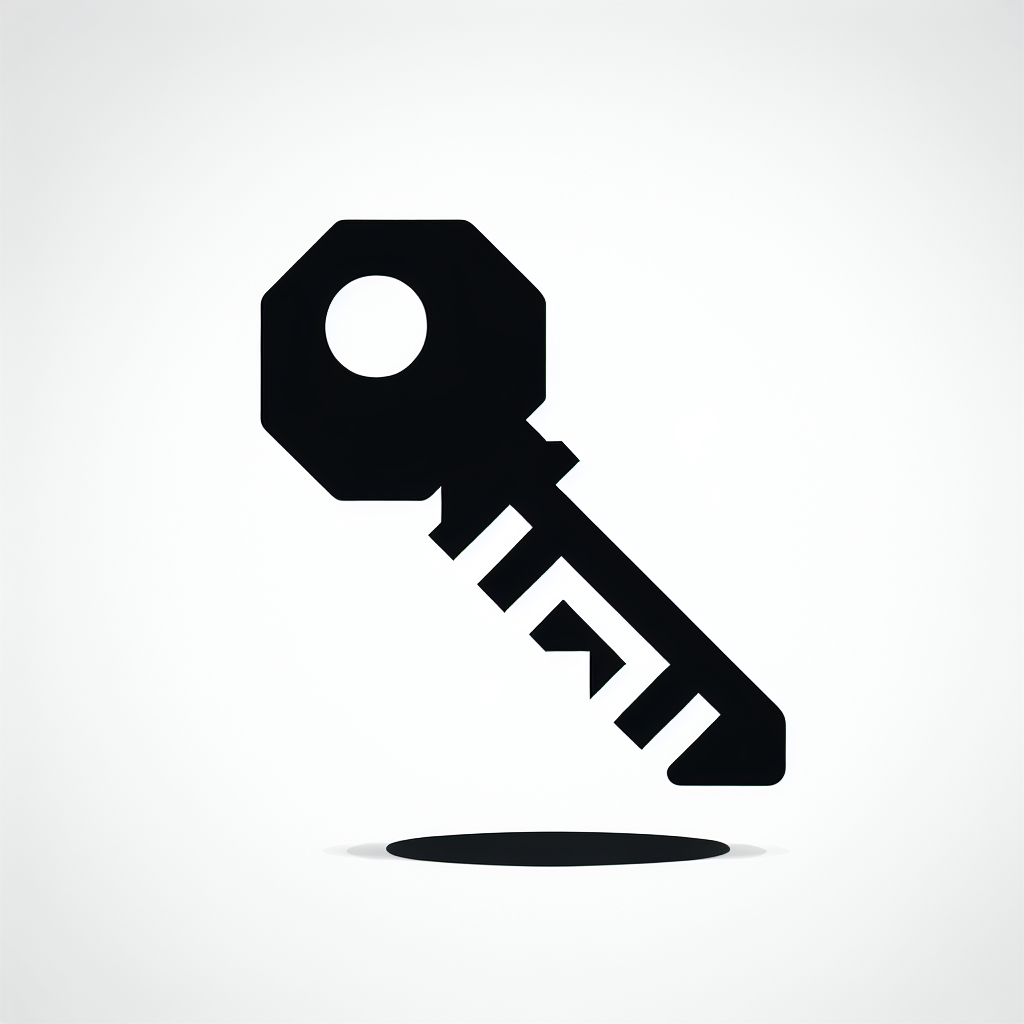 Key Silhouette Logo