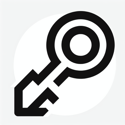 Key Silhouette Logo