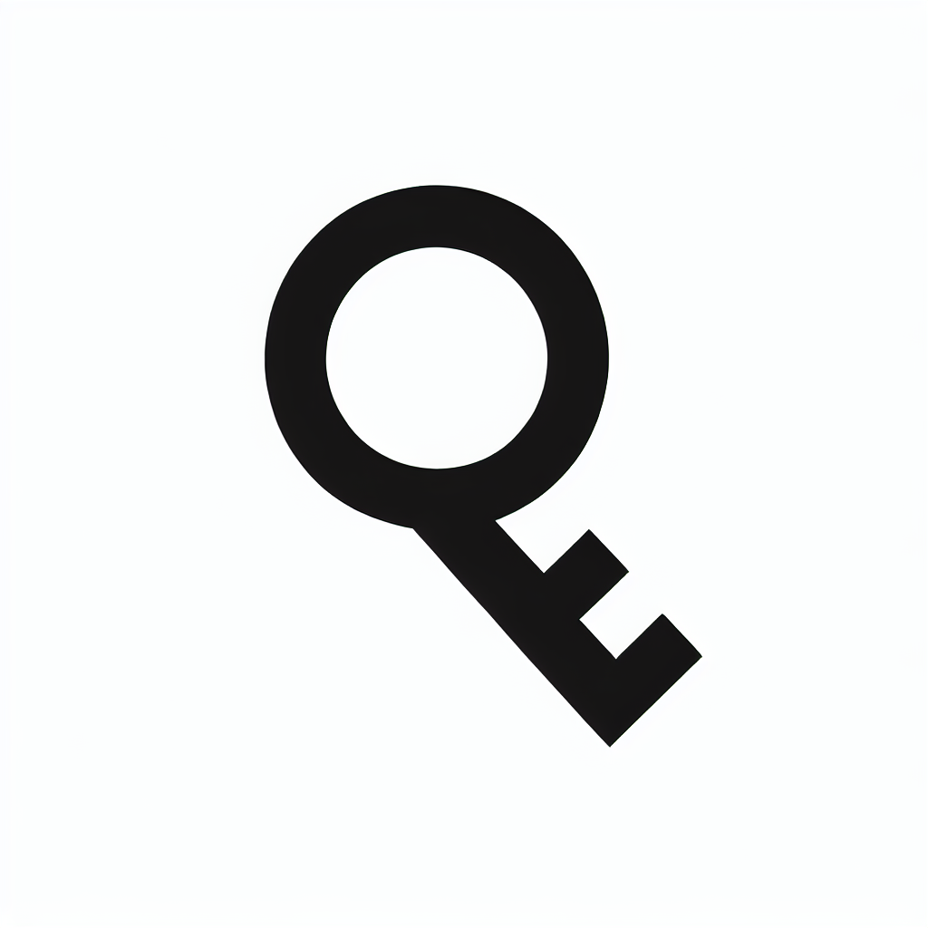 Simplified Key Logo