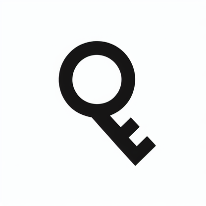 Simplified Key Logo