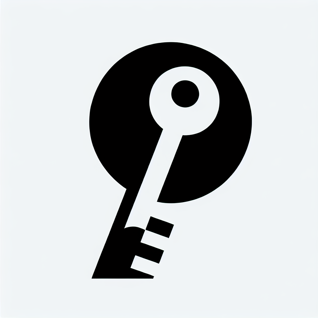 Key Silhouette Logo