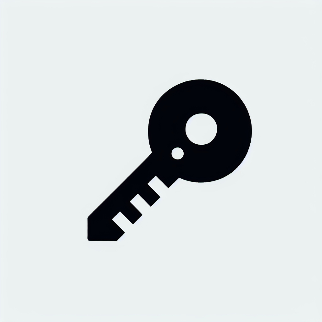 Key Silhouette Logo