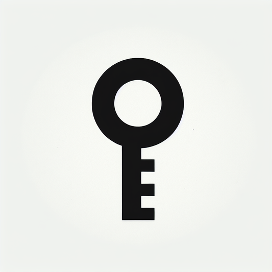 Minimalist Key Logo