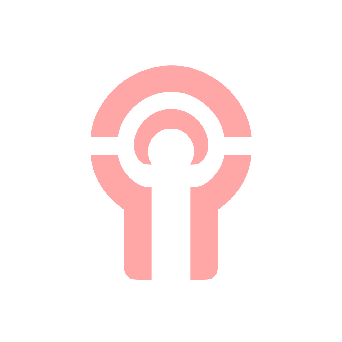 Keyhole Podcast Logo #ffa6a6