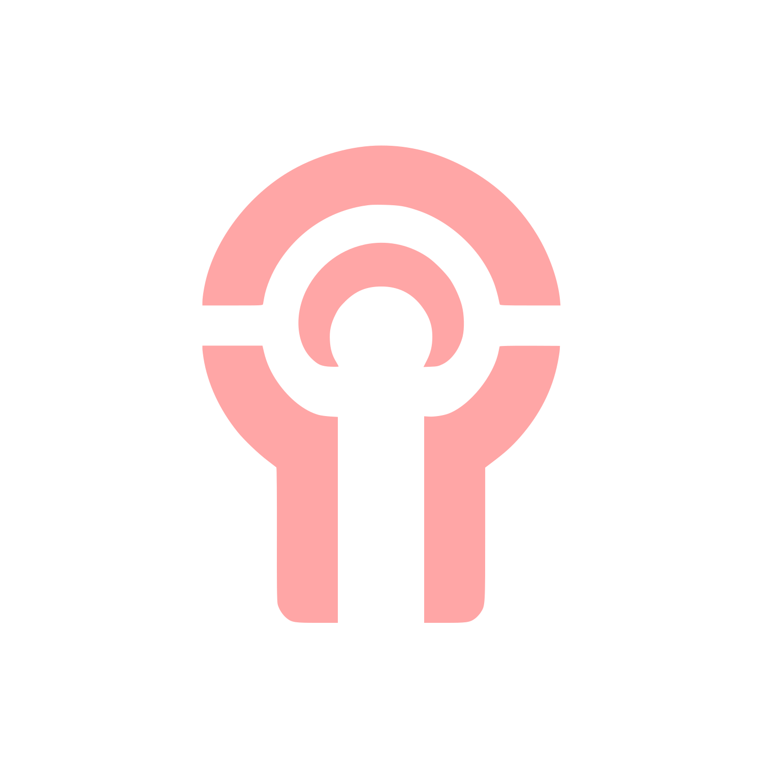 Keyhole Podcast Logo #ffa6a6