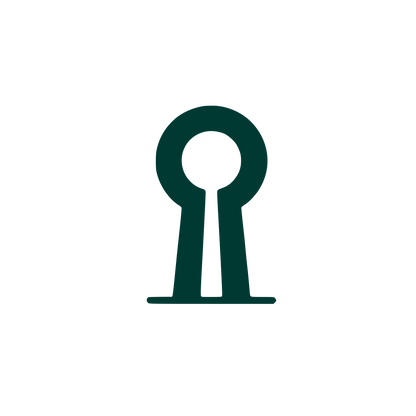 Keyhole Logo #003932