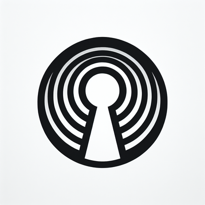 Circular Keyhole Logo