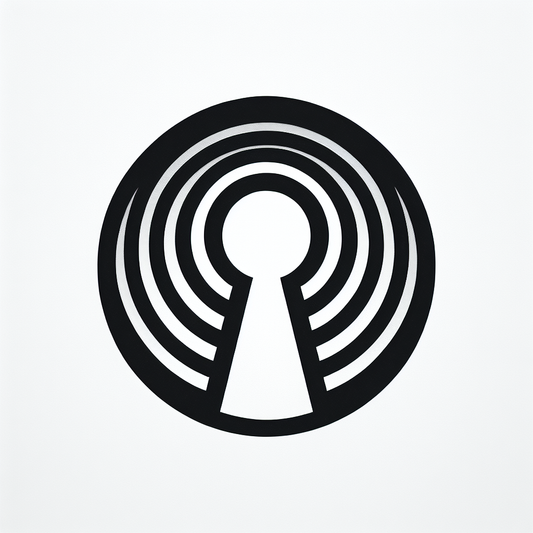 Circular Keyhole Logo