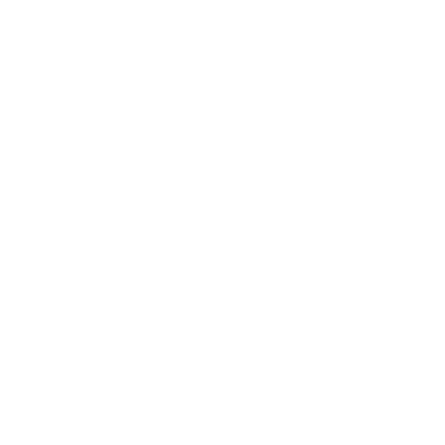 Circular Keyhole Logo #ffffff
