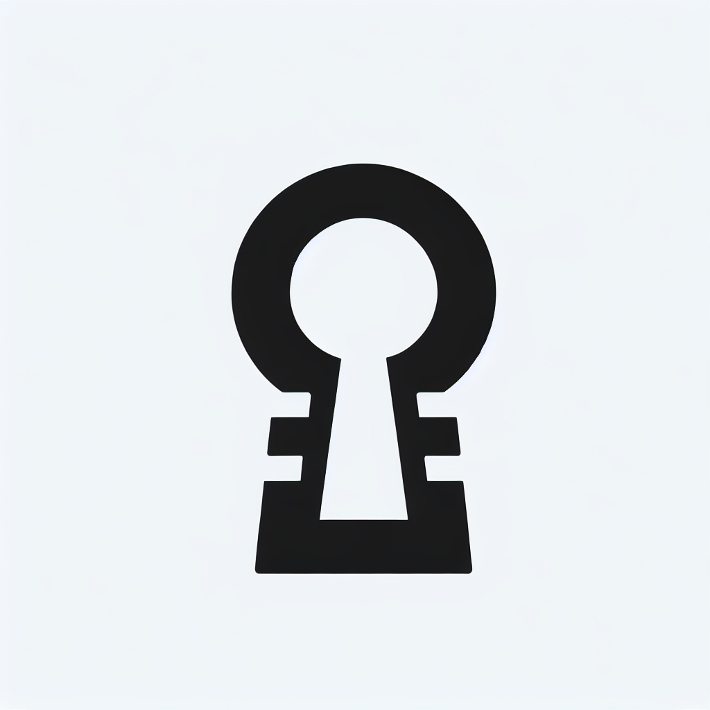 Keyhole Symbol Logo