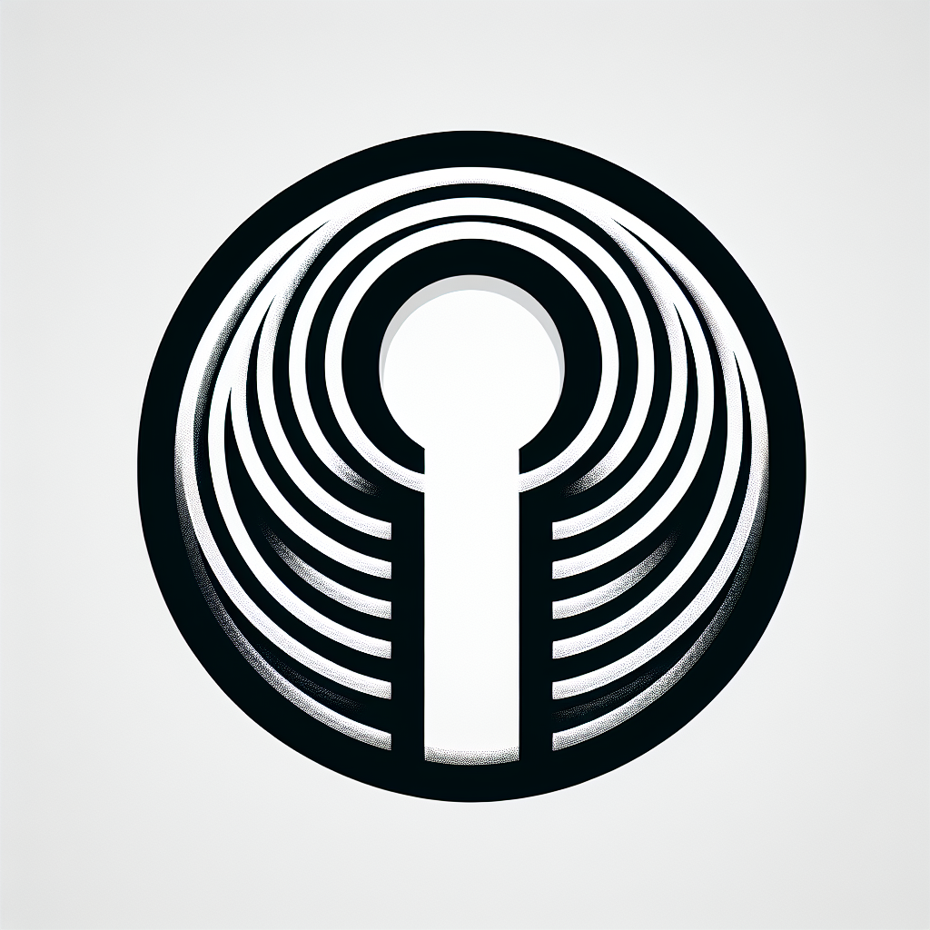 Circular Keyhole Logo