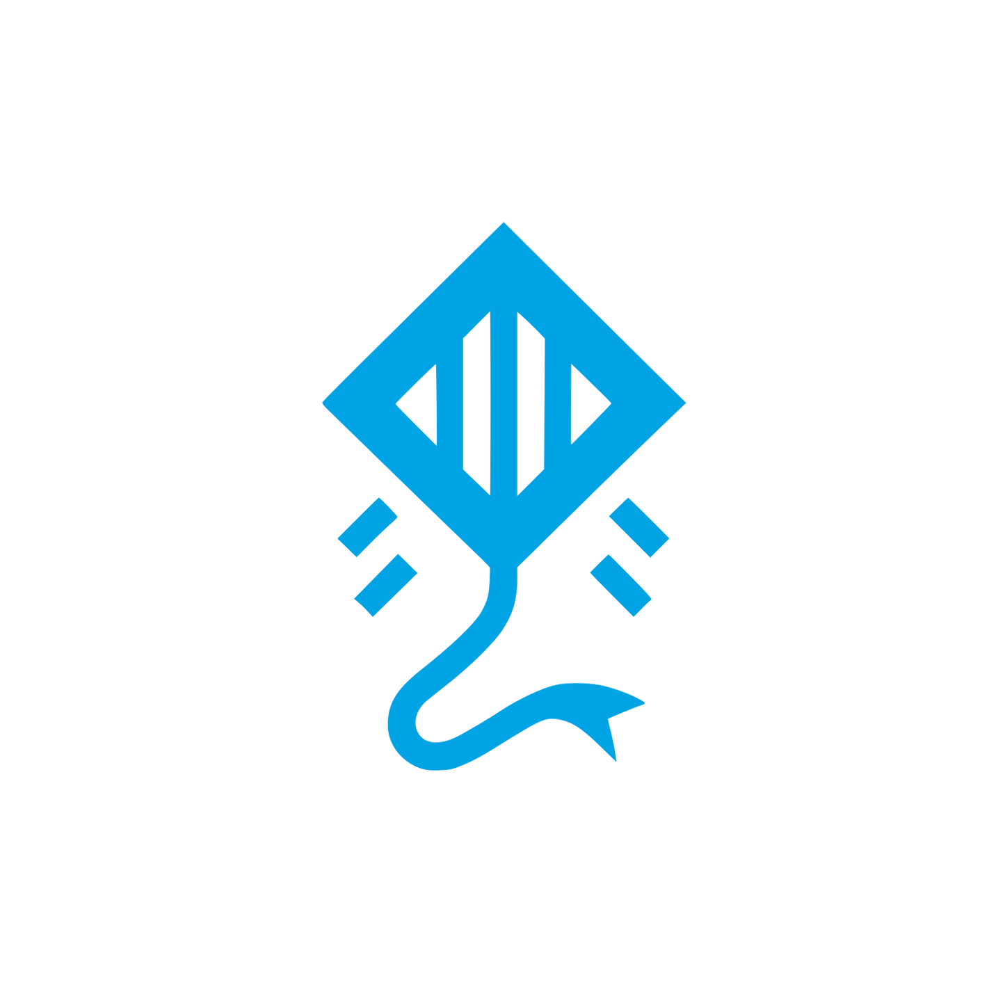 Kite Logo #00a3e4