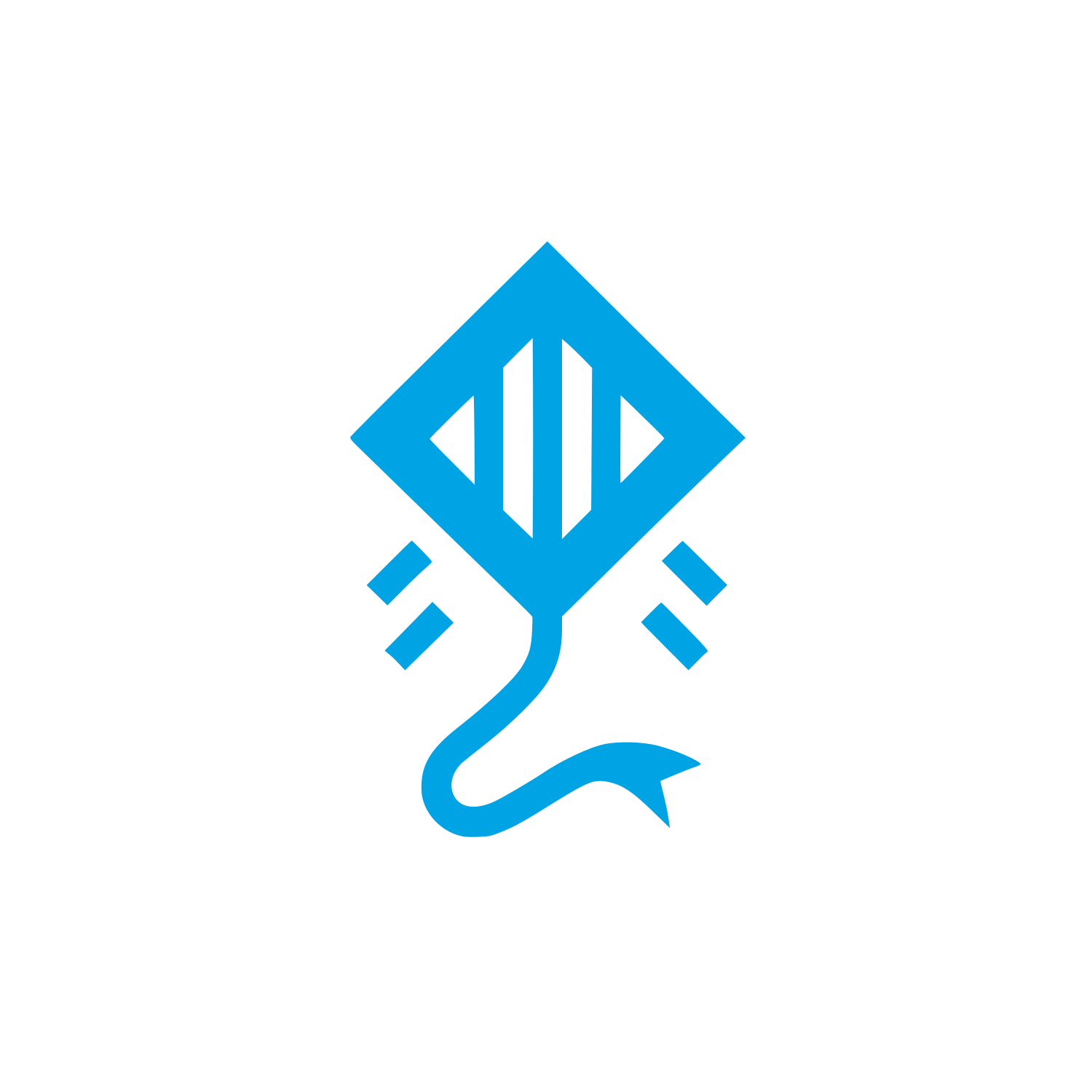 Kite Logo #00a3e4