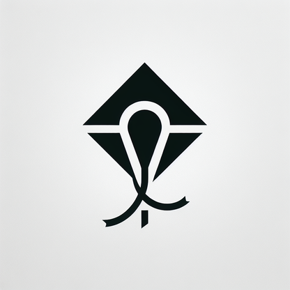 Geometric Kite Logo