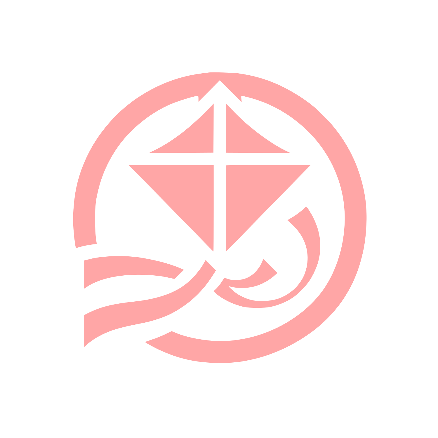 Circle Kite Logo #ffa6a6
