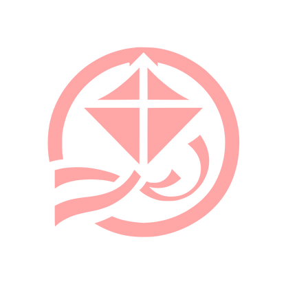 Circle Kite Logo #ffa6a6