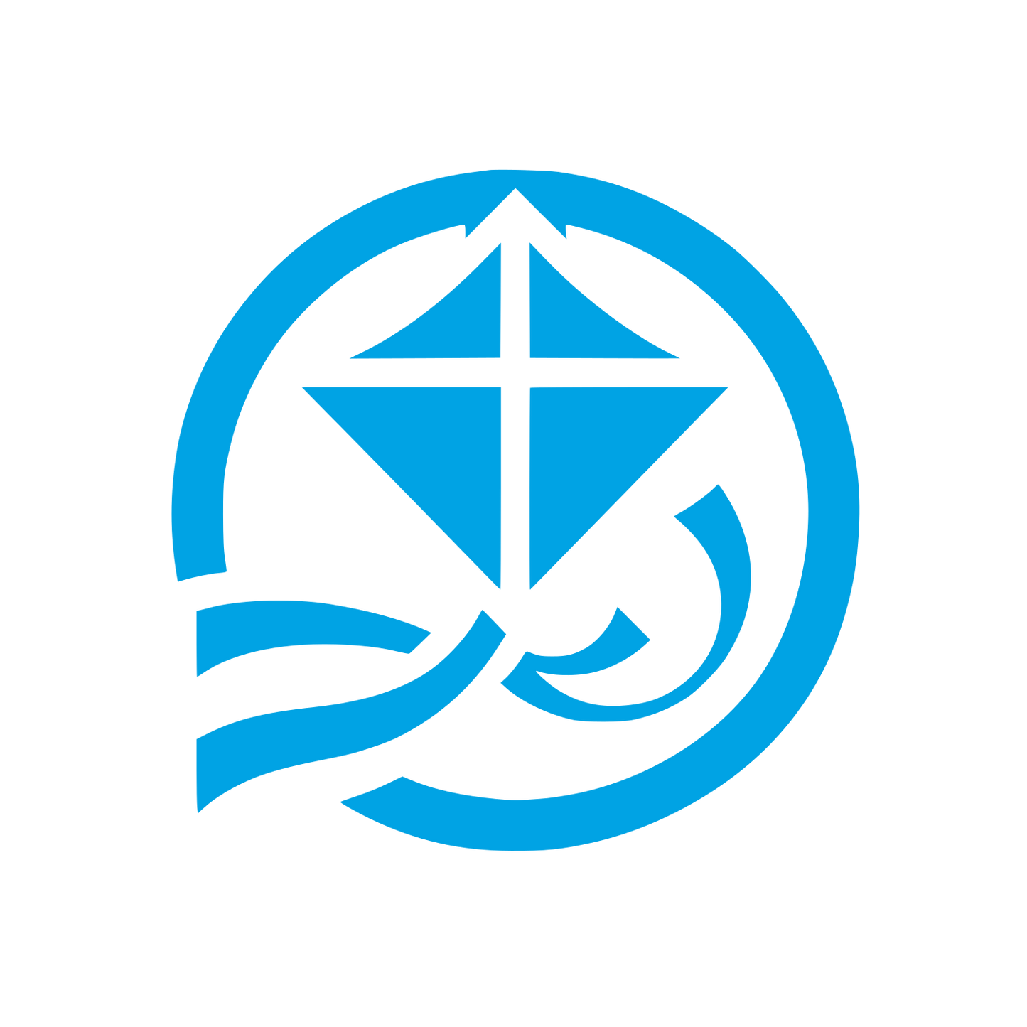 Circle Kite Logo #00a3e4