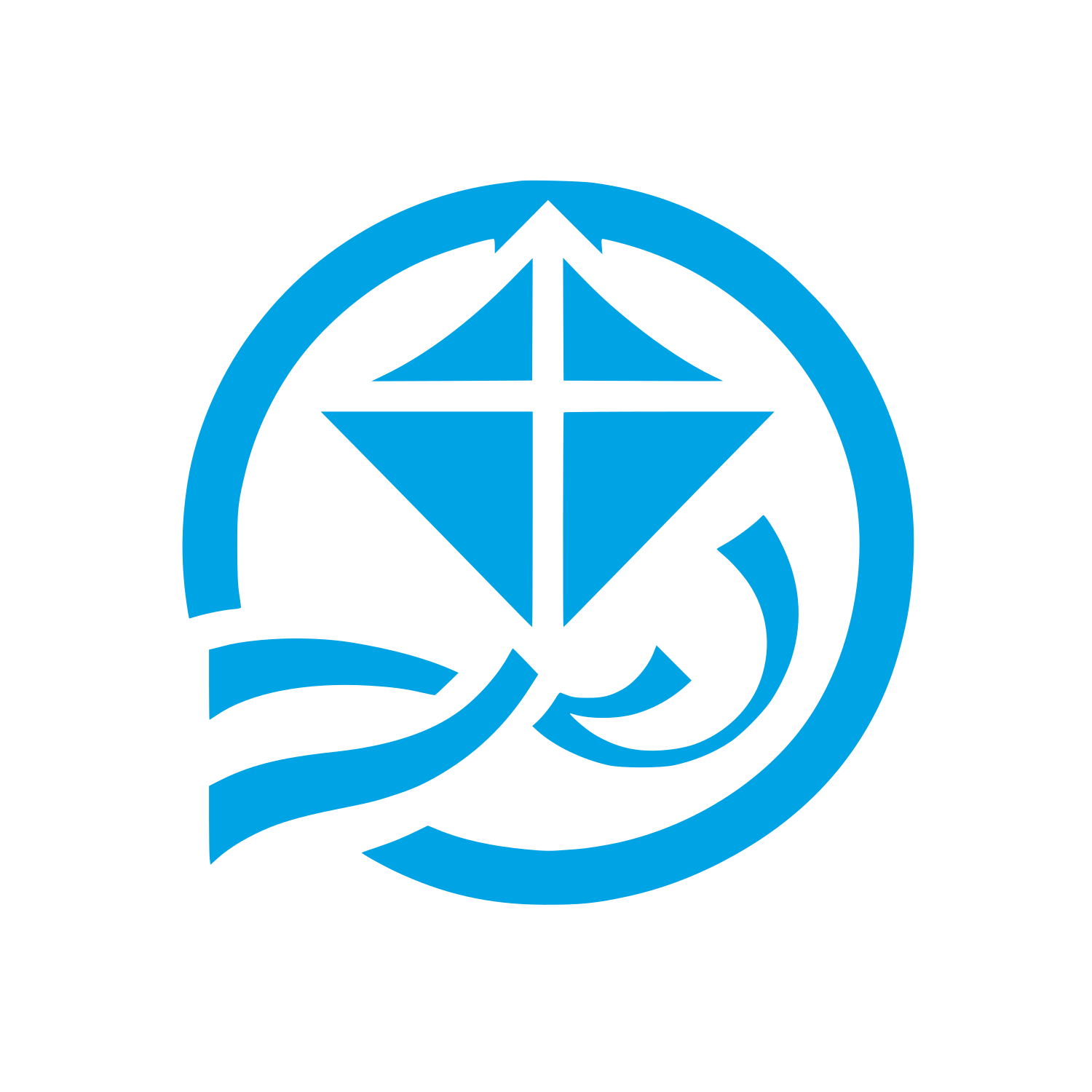 Circle Kite Logo #00a3e4