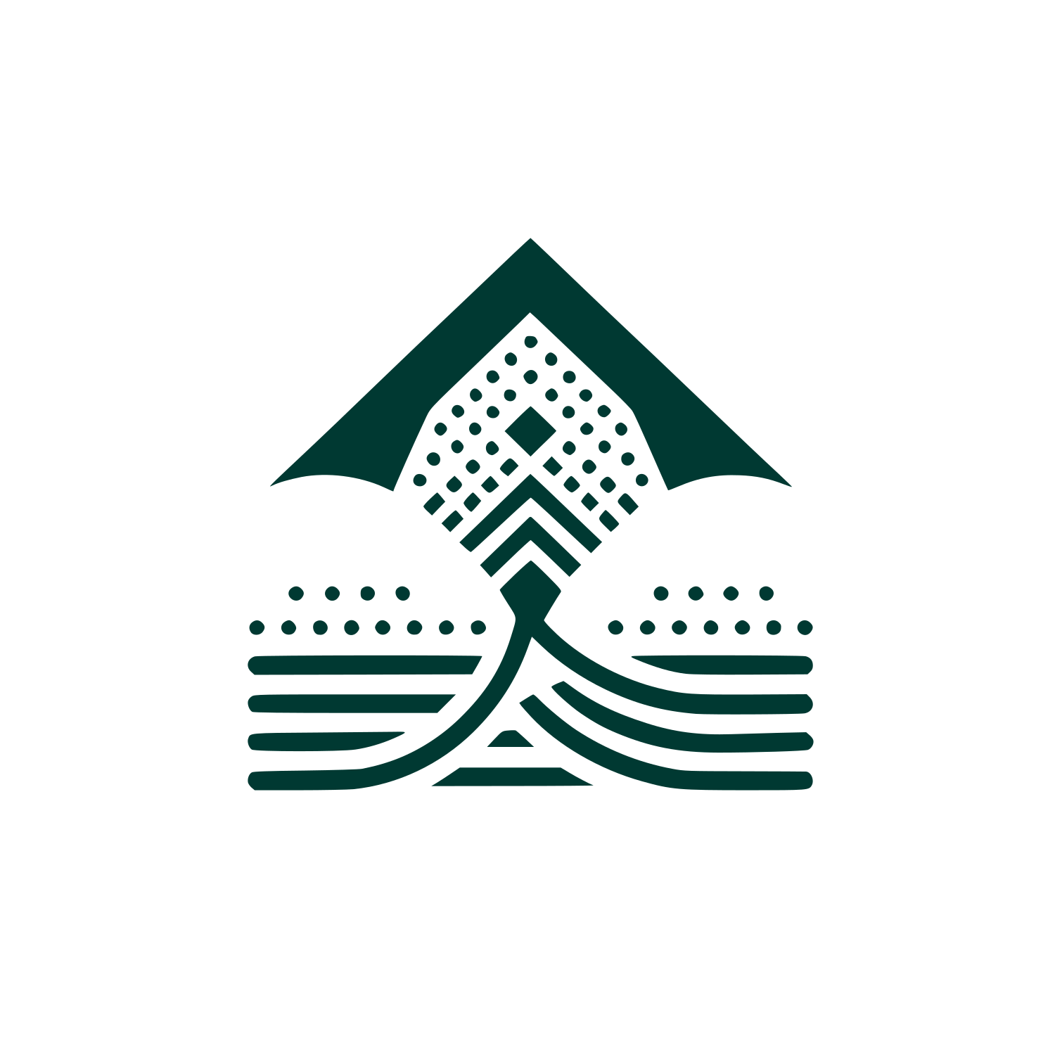 Kite Logo #003932