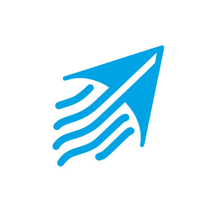 Kite Arrow Logo #00a3e4