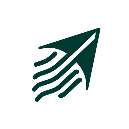 Kite Arrow Logo #003932