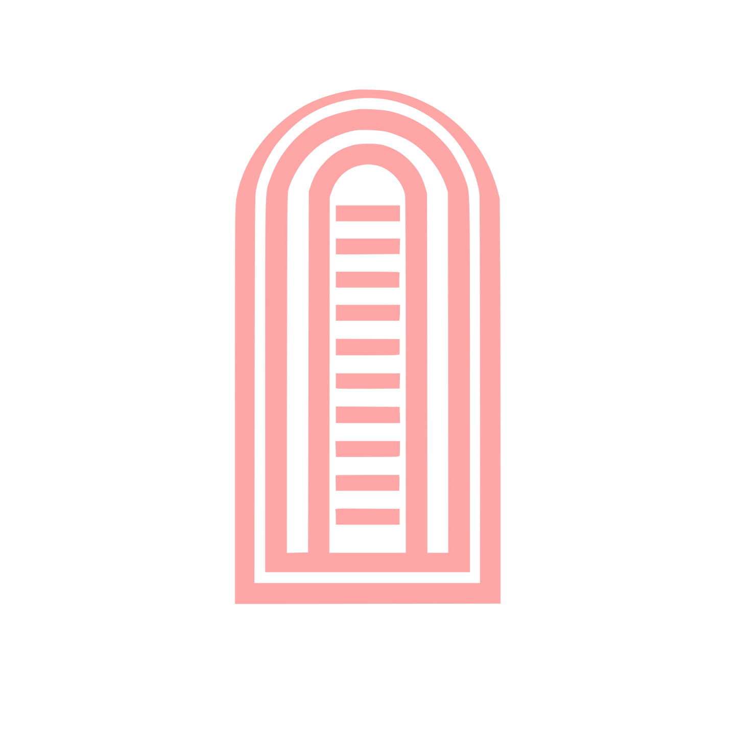 Ladder Icon #ffa6a6