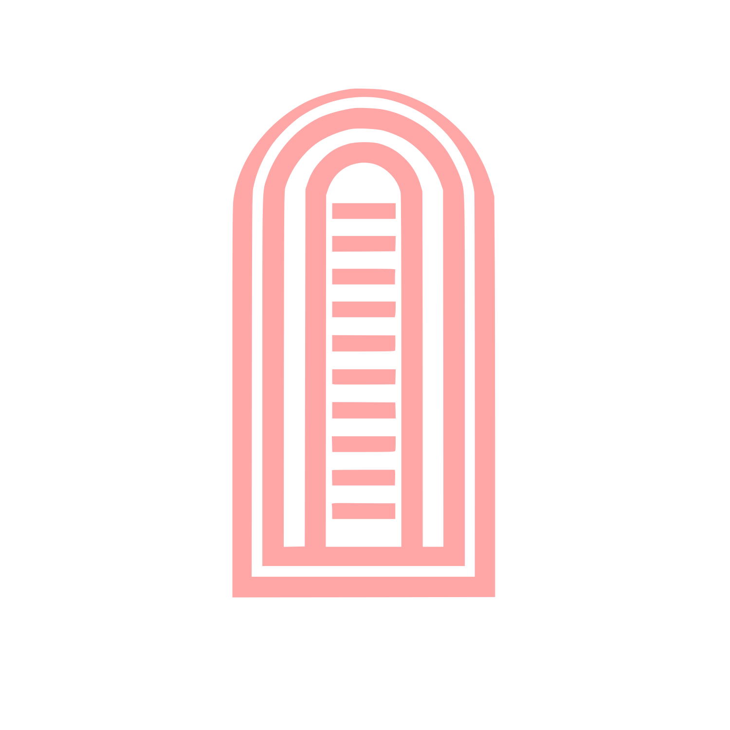 Ladder Icon #ffa6a6